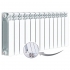 Биметаллический радиатор Rifar Base Ventil 500, 13 секций, с нижним правым подключением