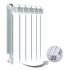 Алюминиевый радиатор Rifar Alum Ventil 500, 6 секций, с нижним правым подключением Алюминиевый радиатор Rifar Alum Ventil 500, 6 секций, с нижним правым подключением